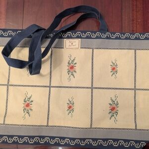 Floral Patterned Tote Bag